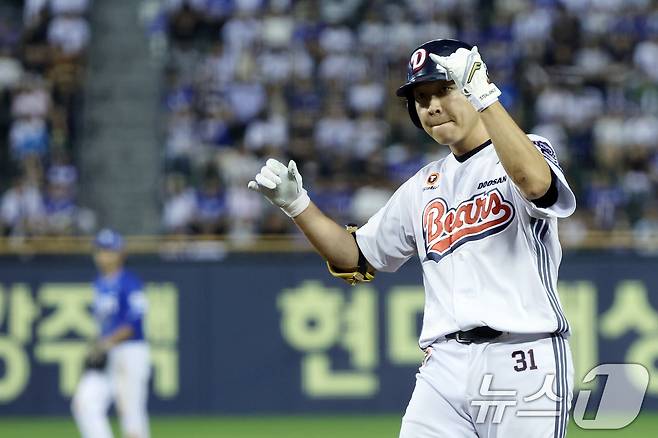 두산 베어스 정수빈. 2025.8.28 ⓒ 뉴스1 박정호 기자