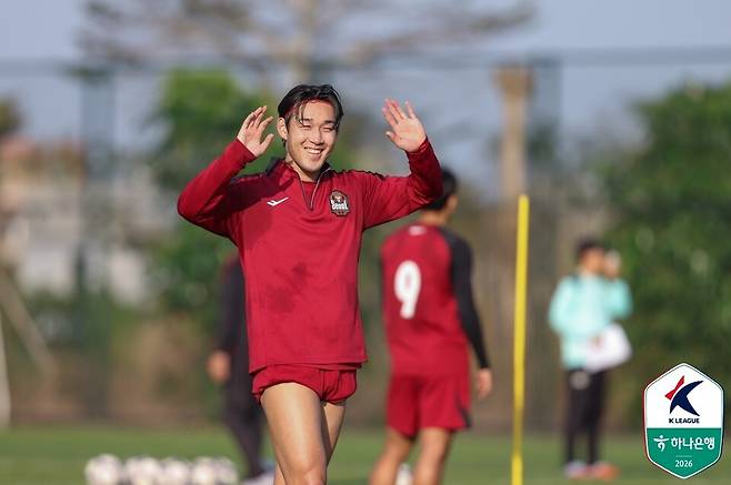 FC서울 송민규. /사진=한국프로축구연맹