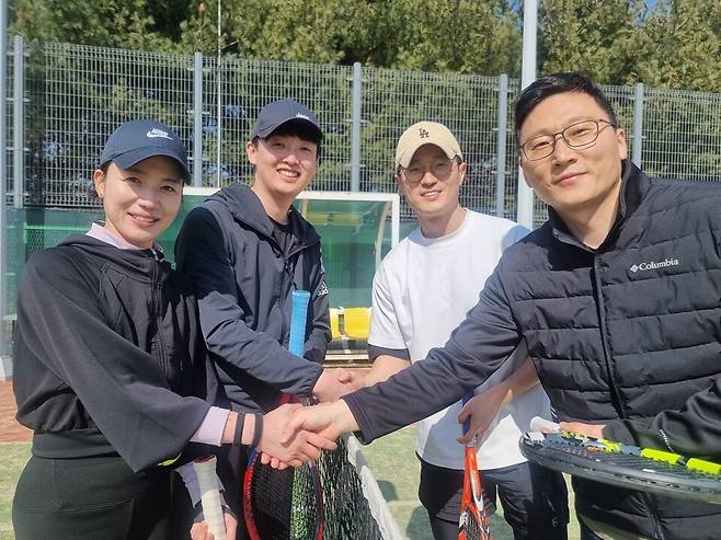 박가빈 명창(왼쪽)