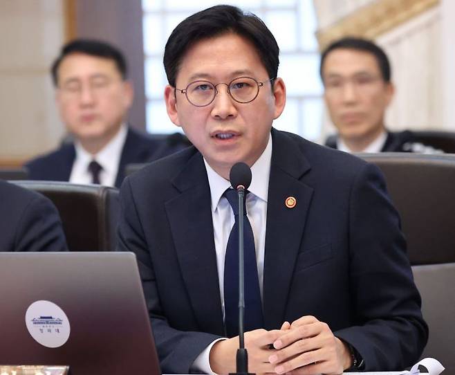 기사의 이해를 돕기 위한 사진. 배경훈 부총리 겸 과기정통부 장관이 국무회의에서 발언하고 있다. 연합뉴스 제공