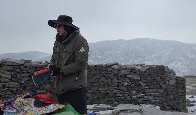 ‘운명전쟁49’ 우승 윤대만, 태백산 산기도 근황 공개 “기도는 수행의 과정” (출처:윤대만인스타그램)