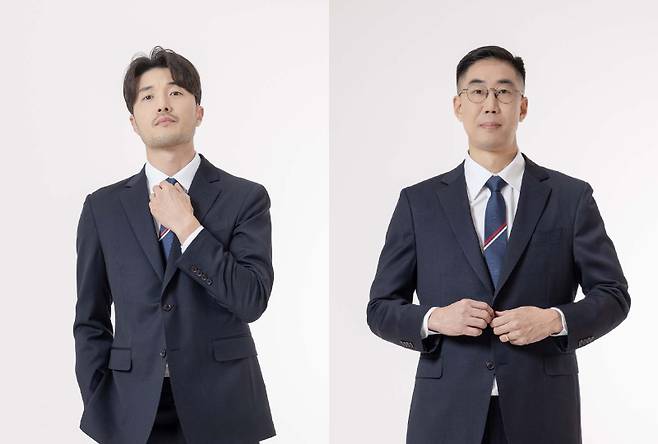 박종우(왼쪽), 김원일 해설위원. 사진=프로축구연맹