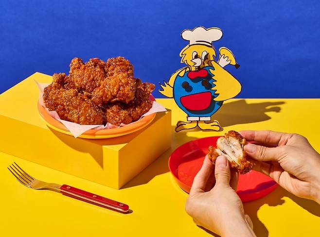 '맥시칸 치킨'의 뼈 있는 봉치킨 모습. 사진=하림산업