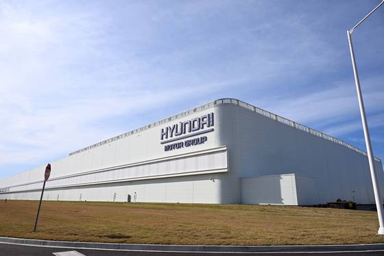 Hyundai Motor Group Metaplant America (HMGMA), Hyundai Motor Group’s U.S. electric vehicle production base, is seen in Georgia on March 30, 2025. [HYUNDAI MOTOR GROUP]
