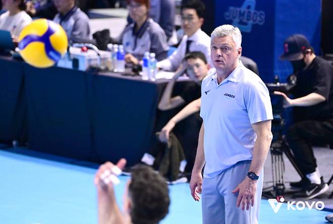 헤난 달 조토 대한항공 감독. KOVO 제공