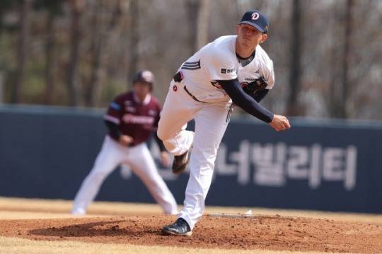 두산 외국인 투수 크리스 플렉센 / 사진=두산 베어스 제공