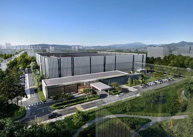 국가 AI컴퓨팅센터 조감도 예시 [출처=삼성SDS]