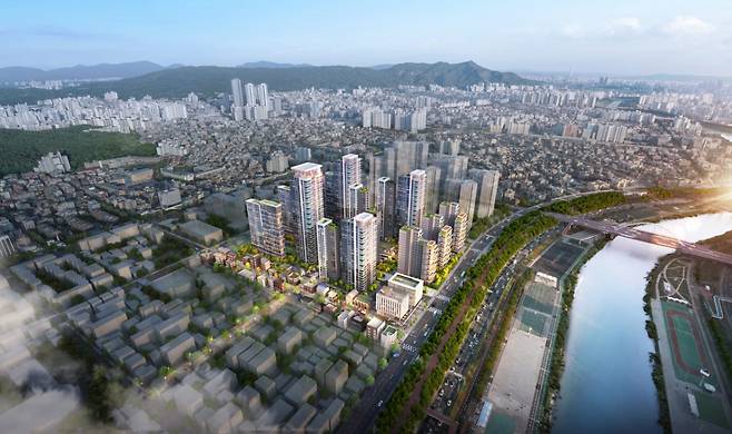 중화2동 309-39일대 재개발 조감도/사진제공=서울시청