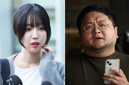 유튜버 쯔양(왼쪽)과 구제역. [연합]