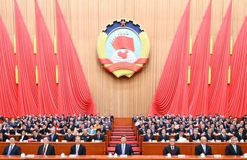 10일 폐막한 중국 정협 [신화통신 캡처=연합뉴스 자료사진 제공]