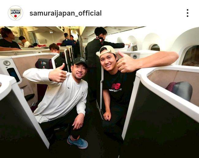 사무라이 재팬 공식 SNS 캡처