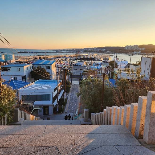 포항 일본인 가옥 거리의 풍경