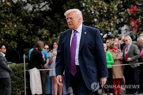 도널드 트럼프 미국 대통령