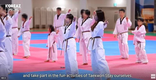 외교부 코리아즈 게시 장면 [태권도진흥재단 제공. 재판매 및 DB 금지]