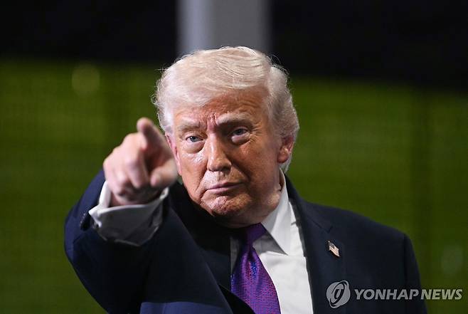 트럼프 대통령 [AFP=연합뉴스. 재판매 및 DB 금지]