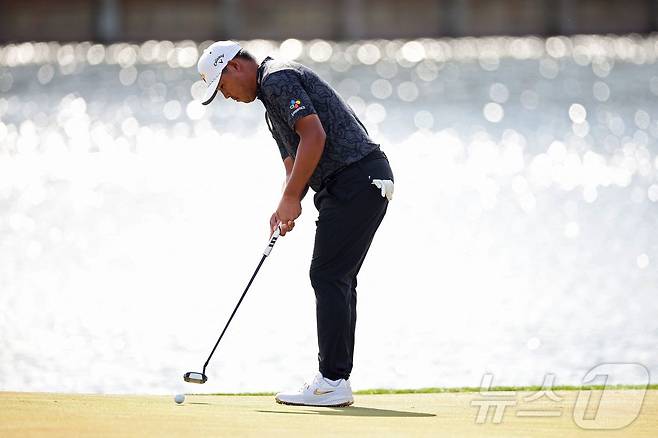 PGA 투어의 김시우. ⓒ AFP=뉴스1
