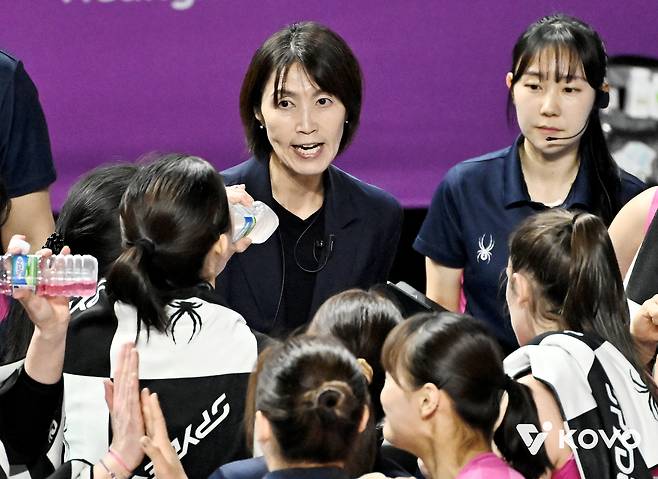 3위 사수가 절실한 흥국생명. (KOVO 제공)