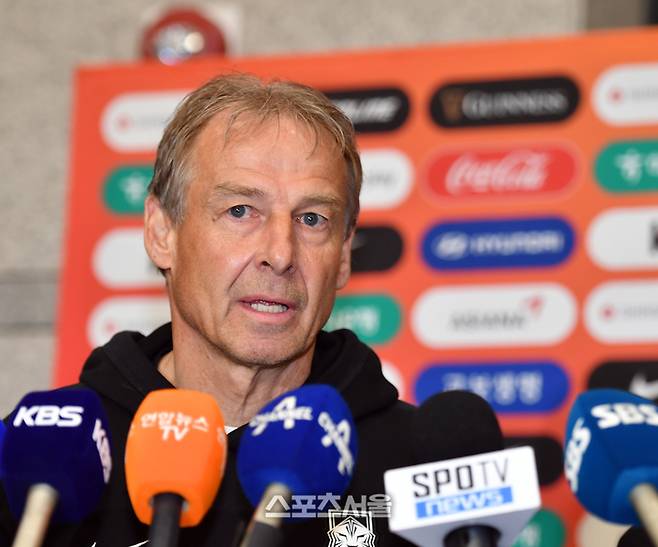 클린스만 감독. 스포츠서울 DB