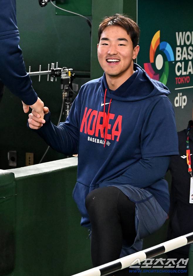 훈련중인 안현민. 도쿄(일본)=허상욱 기자wook@sportschosun.com/2026.03.04/