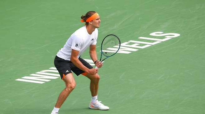 인디언 웰스에서 4강에 오르며 9개의 마스터스대회에서 모두 4강 이상 진출이라는 대기록을 수립한 즈베레프. 대회 본부