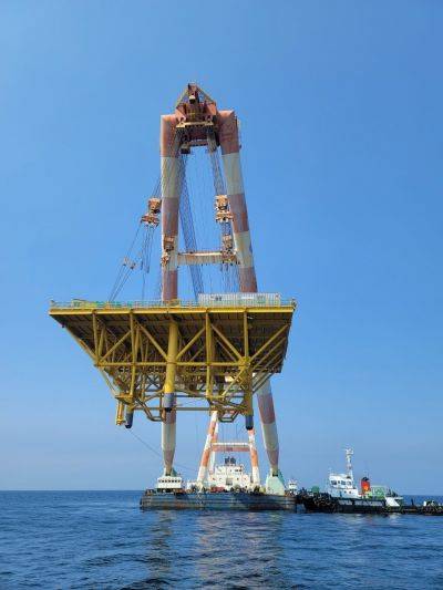 대심도 해양 탐사 시추를 통한 대규모 CO₂ 지중 저장소 확보 연구과제 현장 모습. 업체 제공