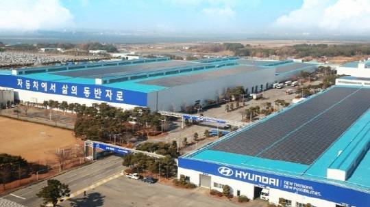 현대차 아산공장 전경. 연합뉴스