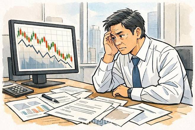 금감원은 13일 '스탁론' 이용 관련 소비자 유의사항을 발표했다. 스탁론이란 캐피탈사 등 대출 금융기관에서 증권 계좌를 담보로 주식매입 자금을 대출받는 것을 뜻한다. ⓒAI 이미지