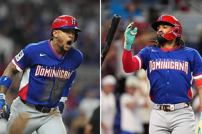 (왼쪽부터) 케텔 마르테, 페르난도 타티스 주니어.
