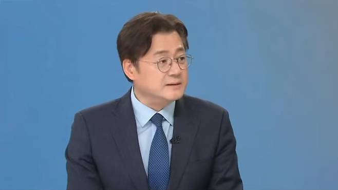 KBS '사사건건'에 출연한 홍익표 정무수석