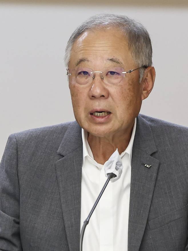 류진 풍산그룹 회장(겸 한국경제인협회 회장). 사진=임형택 한국경제신문 기자