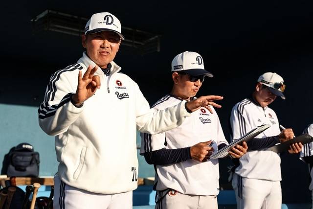 김원형 감독. 사진=두산 제공