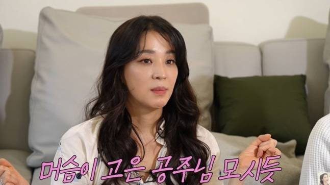 배우 한고은, 신영수 부부가 일주일에 한번씩 부부싸움을 한다고 고백했다. /사진=한고은 유튜브 채널