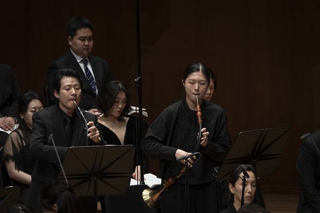 김선아 지휘 콜레기움 보칼레 서울과 콜레기움 무지쿰 서울의 ‘마태수난곡’ [프레스토컴퍼니 제공]