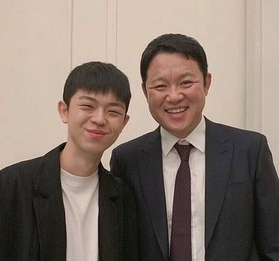 왼쪽부터 그리, 김구라 /사진=그리 인스타그램