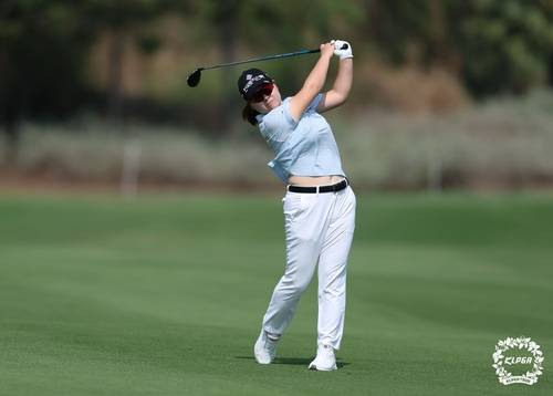 홍정민의 리쥬란 챔피언십 2라운드 경기 모습 [KLPGA 제공. 재판매 및 DB 금지]