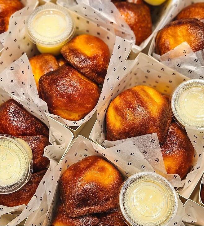 패션파이브에서 판매 중인 '버터쫀득떡' 세트. 사진=패션파이브 인스타그램 캡처