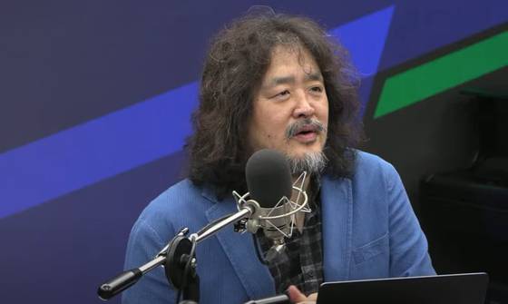 유튜버 김어준씨. 사진 방송화면 캡처