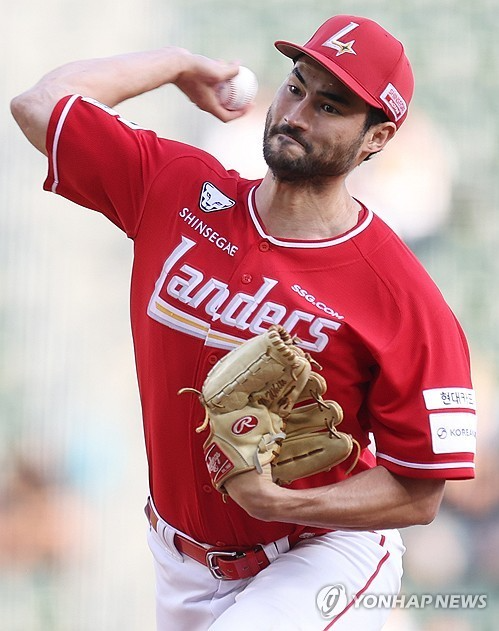 SSG 미치 화이트. 사진[연합뉴스]