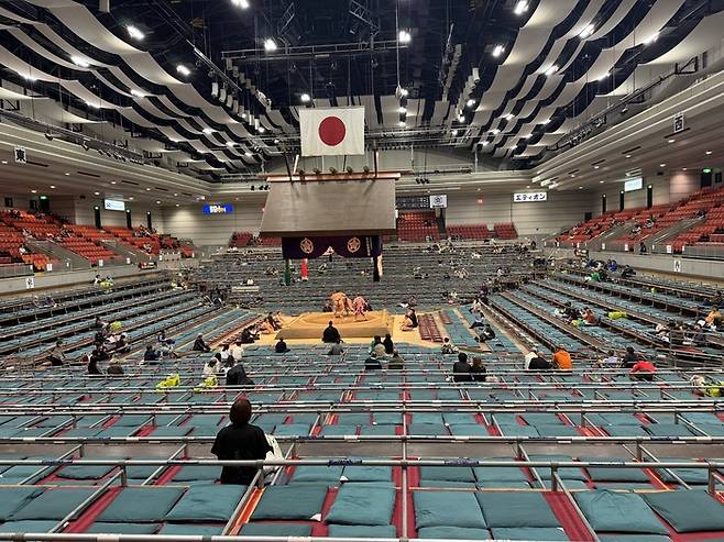 일본 오사카 그랜드 스모 토너먼트 / 사진= 문서연 여행+ 기자