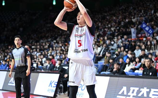 [서울=뉴시스] 프로농구 안양 정관장의 한승희. (사진=KBL 제공) *재판매 및 DB 금지