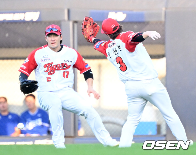 KIA 나성범과 김선빈./OSEN DB