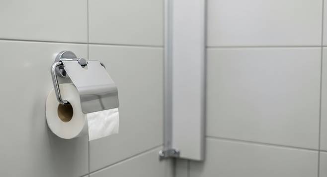 화장실 화장지 이미지. 아이클릭아트