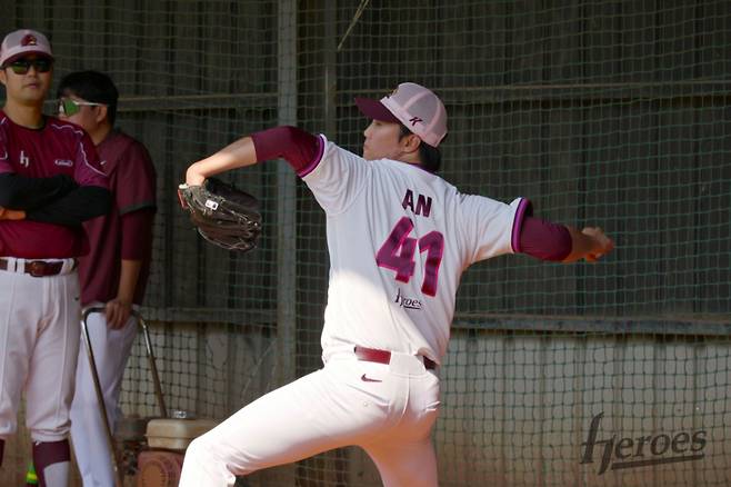 키움 히어로즈 투수 안우진. /사진=키움 히어로즈 제공