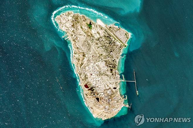 하르그 섬 전경 [AFP=연합뉴스 자료사진. 재판매 및 DB 금지]