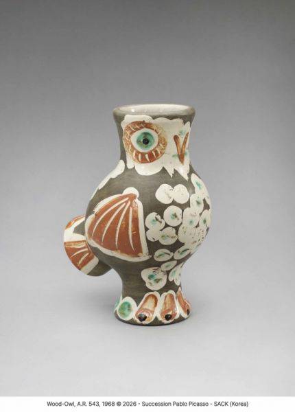 피카소 作 '올빼미'. 소장=국립현대미술관