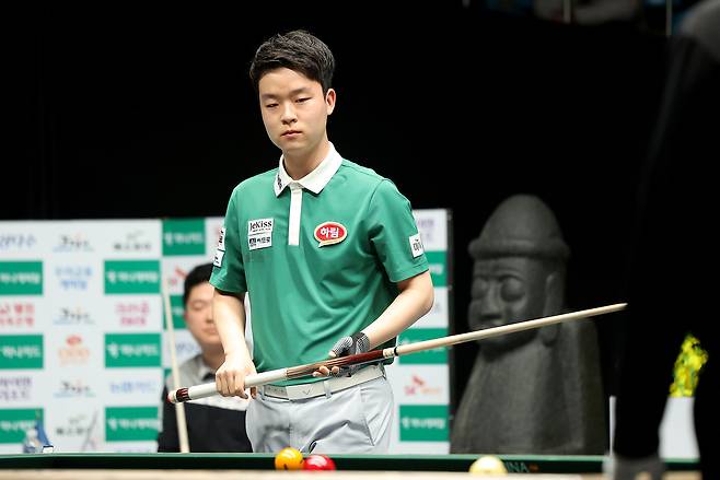 10대 나이로 왕중왕전 정상에 오른 김영원(PBA 제공)