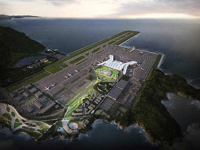 가덕도신공항 예상조감도