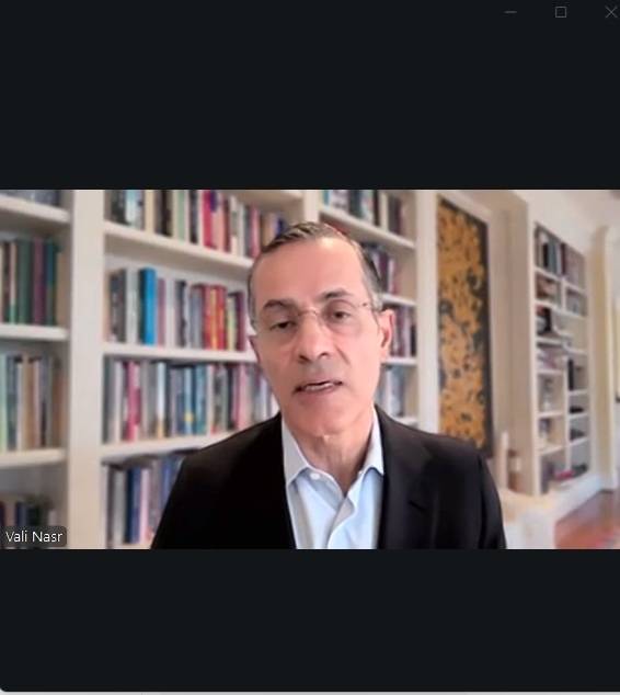 발리 나스르 존스홉킨스 대 교수.  영상 캡처