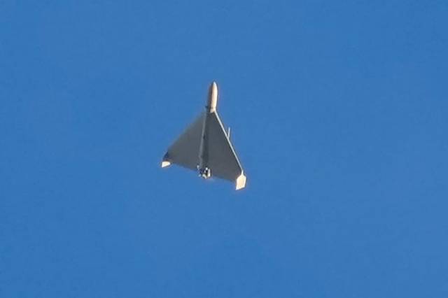 이란의 샤헤드 드론. 연합뉴스 캡처