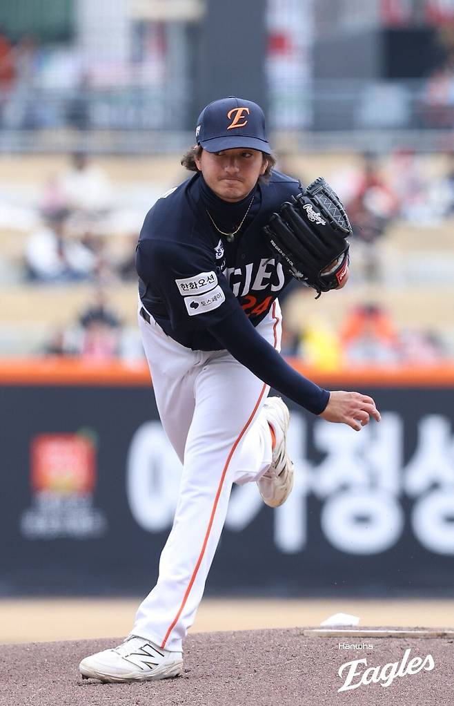 ▲ 오웬 화이트 ⓒ한화 이글스